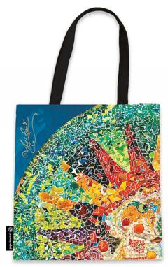 Tote Bag - Gaudi's Mosaics - Gaudi's Sun