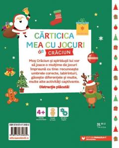 Carticica mea cu jocuri de Craciun