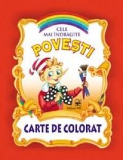 Cele mai indragite povesti (Carte de colorat)