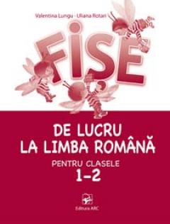 Fise de lucru la limba romana pentru clasele 1-2