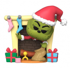 Figurina - Pop! Deluxe How the Grinch Stole Christmas: Grinch with Bag