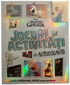 Regatul de gheata. Jocuri si activitati cu autocolante