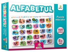 Alfabetul - Puzzle educativ 100 de piese