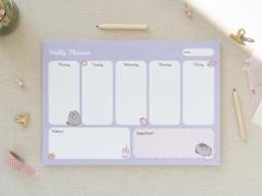 Planner saptamanal - Pusheen