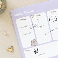 Planner saptamanal - Pusheen