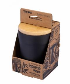 Cana termica - Bamboo Espresso Doppio - Negru