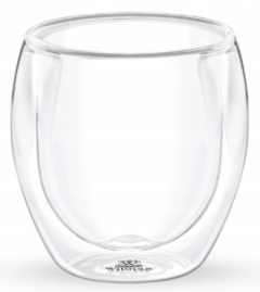 Pahar - Perete dublu - Transparent - 400 ml