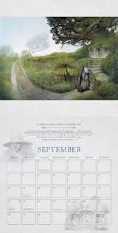 Calendar 2025 - Lord of the Rings - The History of Middle-Earth