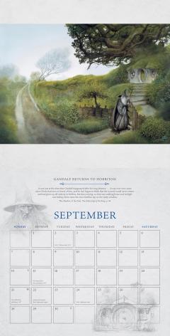 Calendar 2025 - Lord of the Rings - The History of Middle-Earth