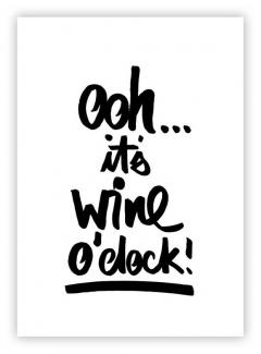 Felicitare - Wine O' Clock