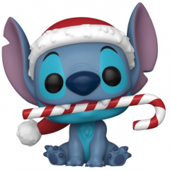 Figurina - Pop! Lilo & Stitch Holiday: Stitch (with Candy Cane)