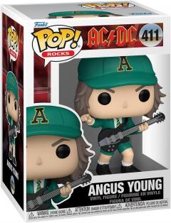 Figurina - Pop! Rocks - AC/DC: Angus Young (Green Outfit)