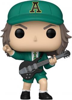 Figurina - Pop! Rocks - AC/DC: Angus Young (Green Outfit)