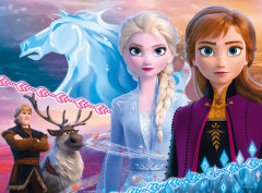 Joc - Puzzle 30 Piese - Frozen 2 Courage of the sisters