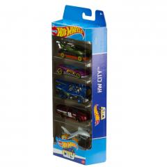 Set masini - Hot Wheels City, 5 bucati