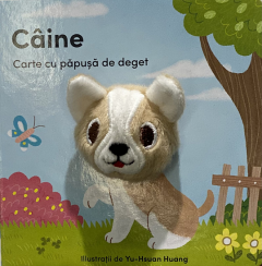 Carte cu papusa de deget. Caine