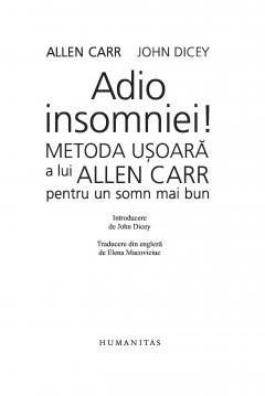 Adio insomniei!