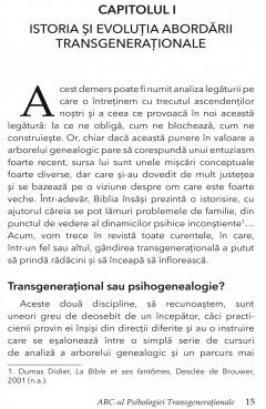 ABC-ul Psihologiei Transgenerationale