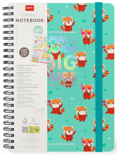 Carnet A5 - Red Panda - Large