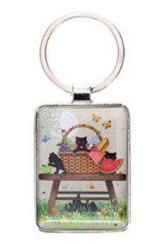 Breloc - Bug Art - Chatons picnic