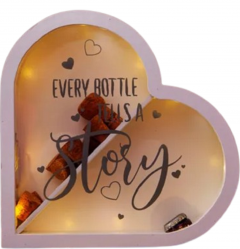Recipient dopuri - Inima - Every bottle tells a story