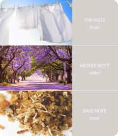 Lumanare parfumata - Fresh Linen - 2 Wick Ellipse Jar