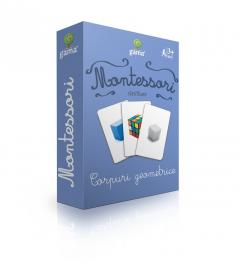Carti de joc Montessori - Corpuri geometrice