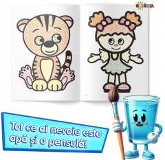 Colorez cu apa 19 - Rinocer