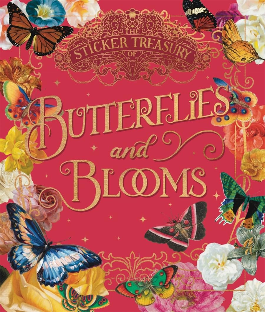 The Sticker Treasury of Butterflies and Blooms