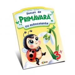 Jocuri de Primavara cu autocolante 4+