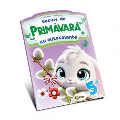 Jocuri de Primavara cu autocolante 5+