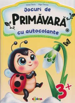 Jocuri de Primavara cu autocolante 3+