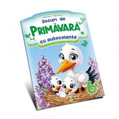 Jocuri de Primavara cu autocolante 6+