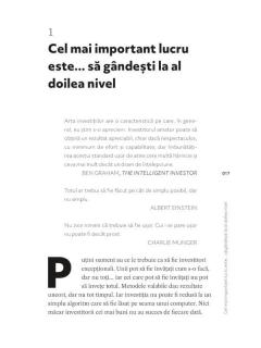 Cel mai important lucru