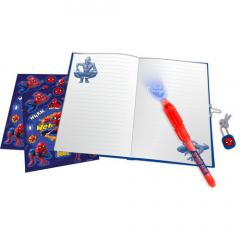 Jurnal secret cu pix magic Spiderman