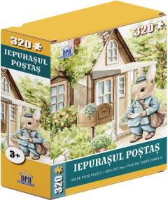 Puzzle, 320 piese - Iepurasul Postas