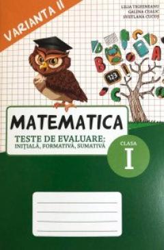 Matematica, Teste. Varianta 2 - clasa 1