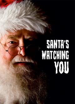 Felicitare - Santa's watching you
