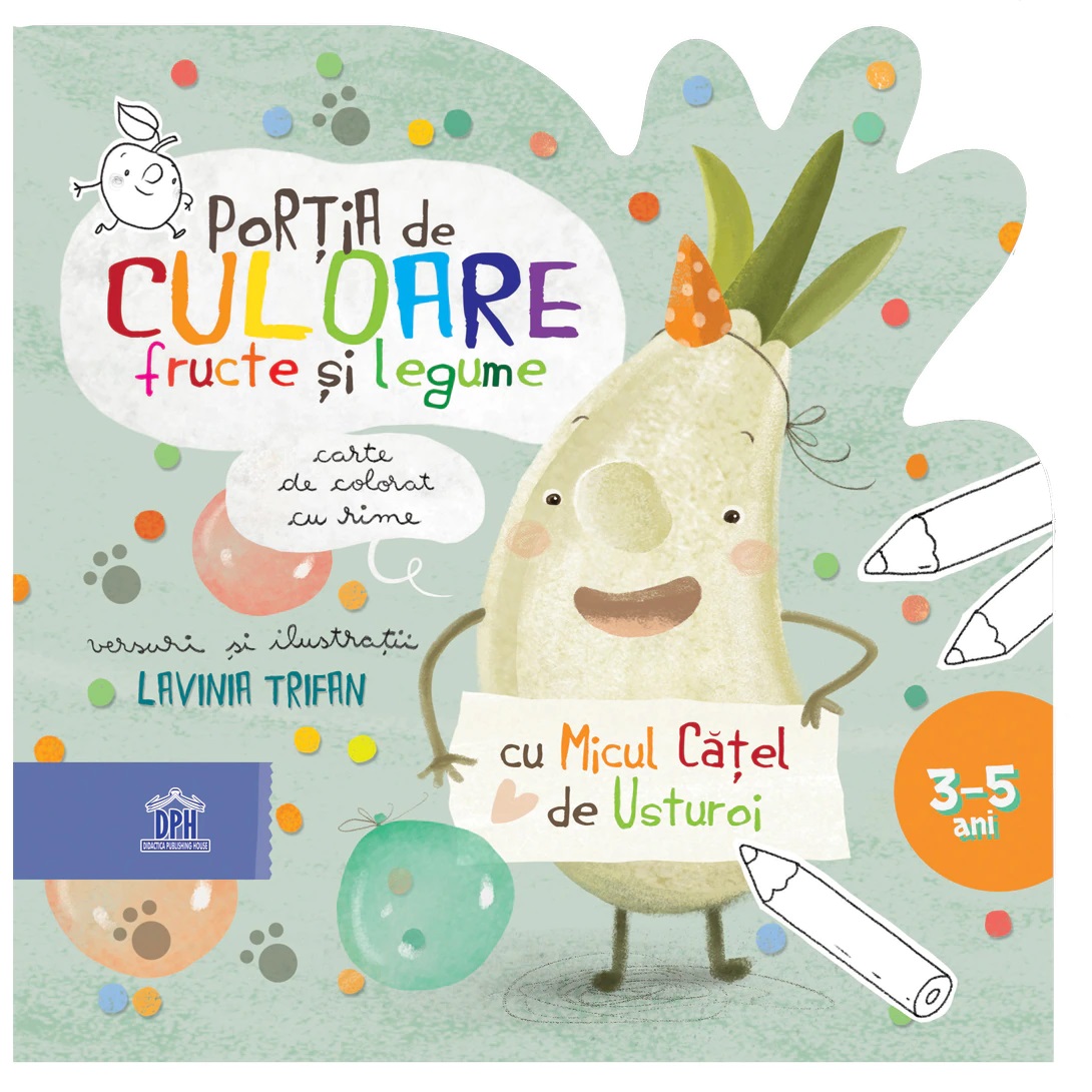 Portia de culoare fructe si legume