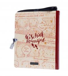 Jurnal cu lacat - Harry Potter: Marauder's Map Lock and Key Diary