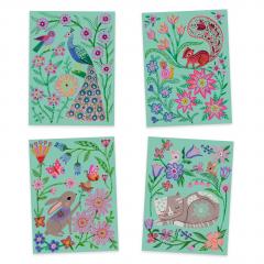 Kit creativ de razuit animale din gradina