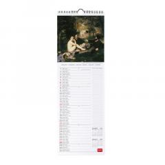 Calendar de perete 2024 - Impressionists, 16x49 cm