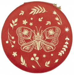 Cutie de bijuterii - Fluture Auriu