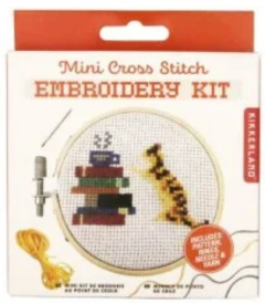 Kit creativ - Broderie - Pisica