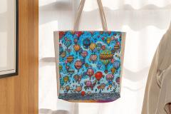 Tote bag - Pierre the Maze Detective - Ballon Festival / Sunset Ride