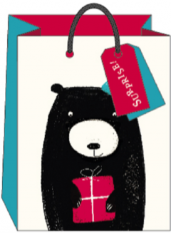 Punga de cadou - Medium - Urs