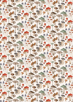 Hartie de impachetat - Mushroom