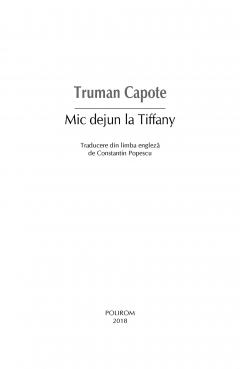 Mic dejun la Tiffany