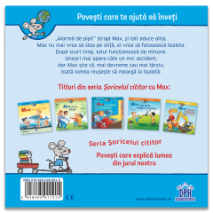 Max invata sa foloseasca toaleta