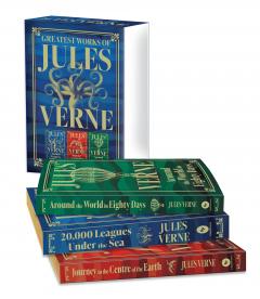 Greatest Works of Jules Verne - Boxed Set (Deluxe Hardbound Edition)